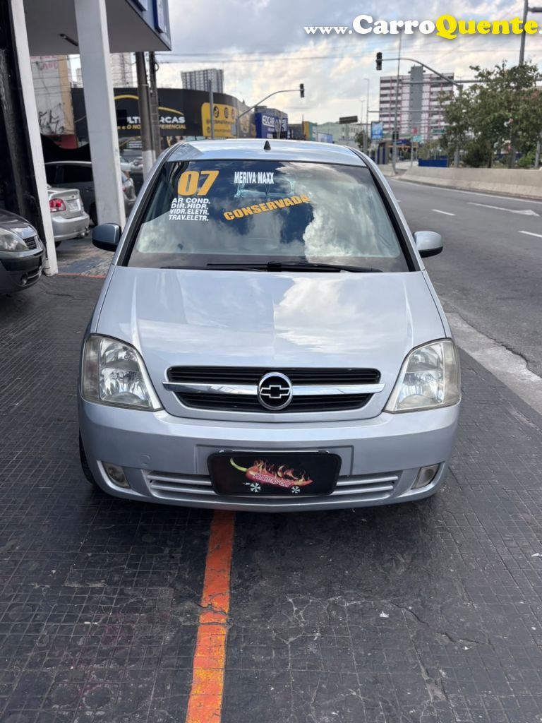 CHEVROLET   MERIVA MAXX 1.8 MPFI 8V FLEXPOWER   PRATA 2007 1.8 FLEX - Loja