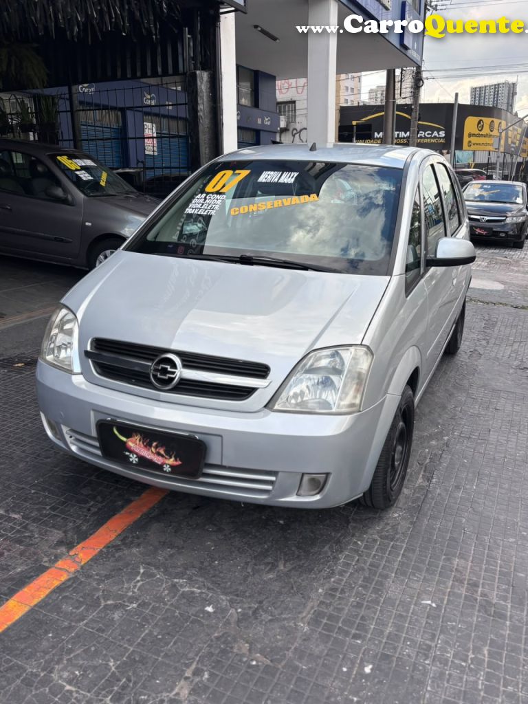 CHEVROLET   MERIVA MAXX 1.8 MPFI 8V FLEXPOWER   PRATA 2007 1.8 FLEX - Loja