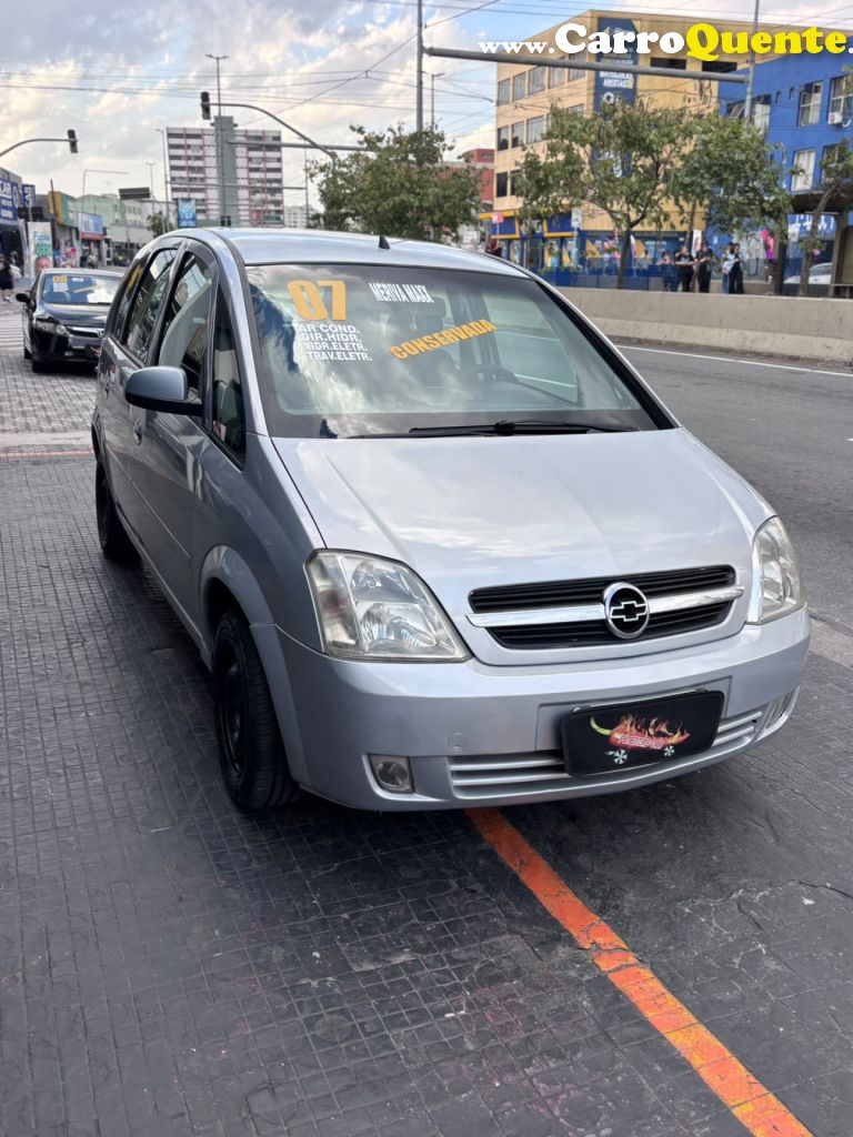 CHEVROLET   MERIVA MAXX 1.8 MPFI 8V FLEXPOWER   PRATA 2007 1.8 FLEX - Loja