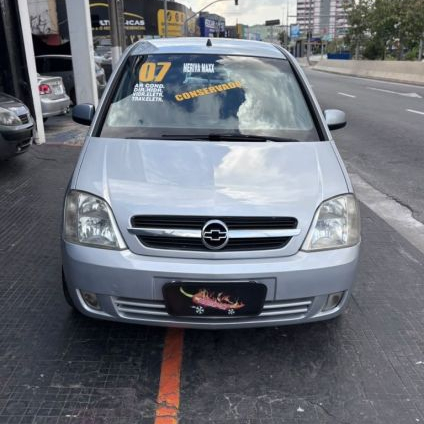 CHEVROLET   MERIVA MAXX 1.8 MPFI 8V FLEXPOWER   PRATA 2007 1.8 FLEX
