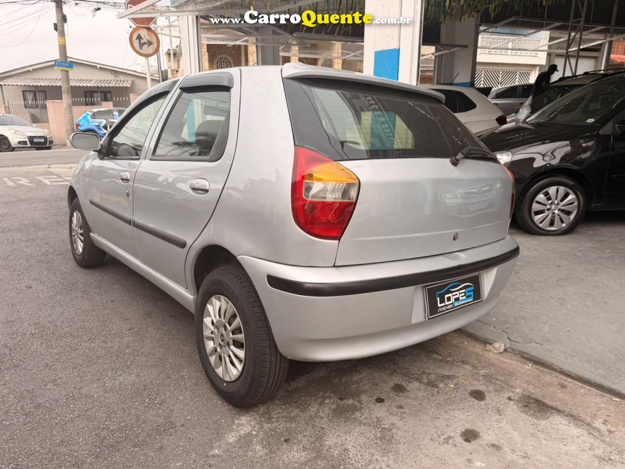 FIAT   PALIO 1.0 TROFEO 1.0 FIRE FIRE FLEX 4P   PRATA 2006 1.0 FLEX - Loja
