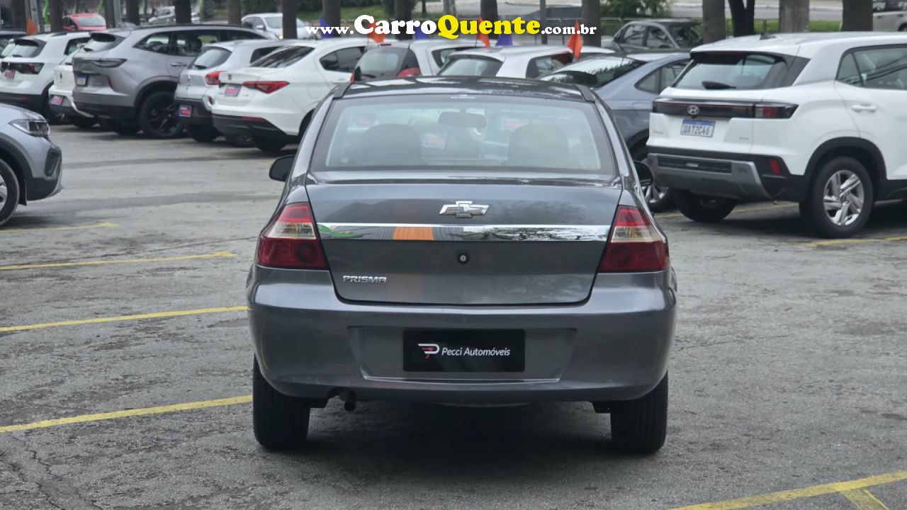 CHEVROLET   PRISMA  SED. MAXX LT 1.4 8V ECONOF. 4P   CINZA 2012 1.4 FLEX - Loja