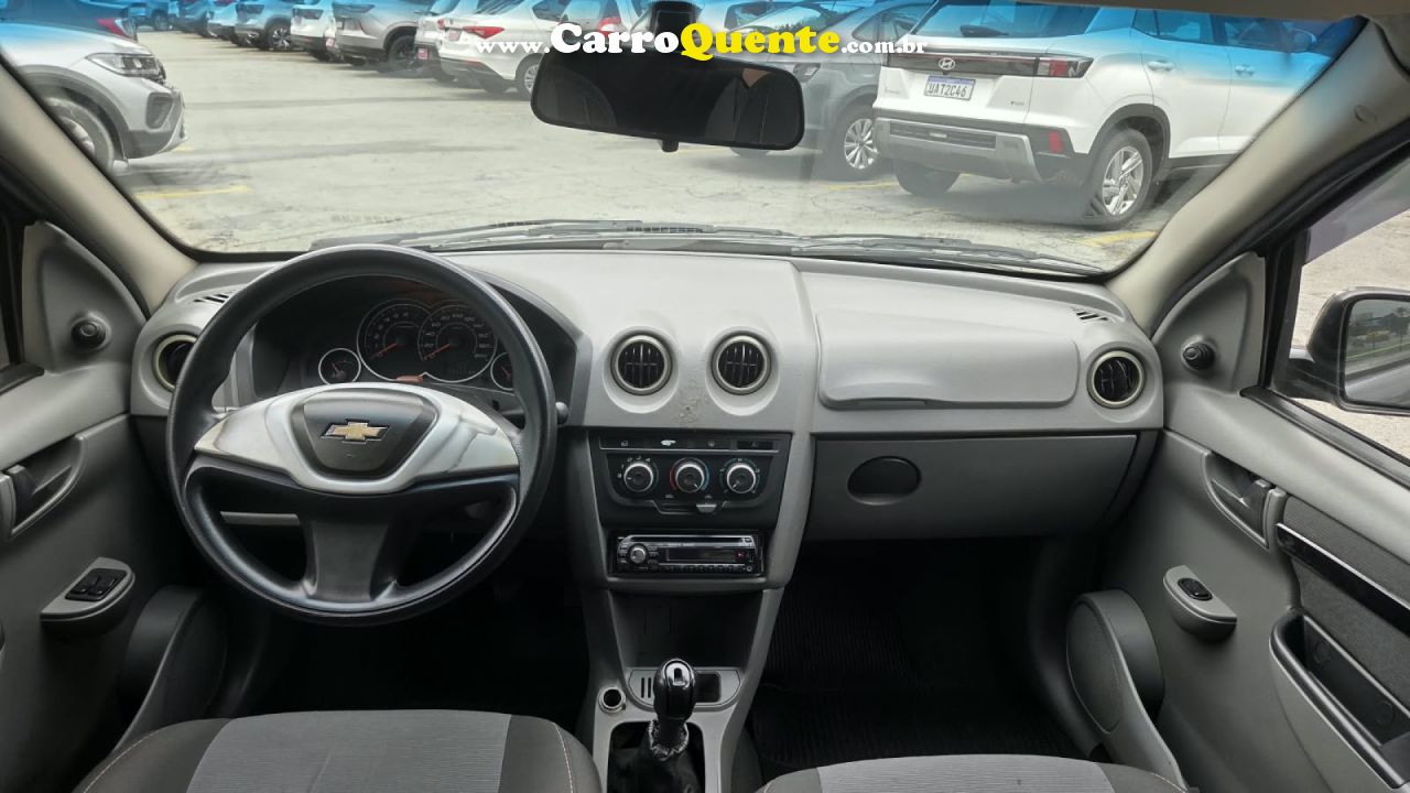 CHEVROLET   PRISMA  SED. MAXX LT 1.4 8V ECONOF. 4P   CINZA 2012 1.4 FLEX - Loja