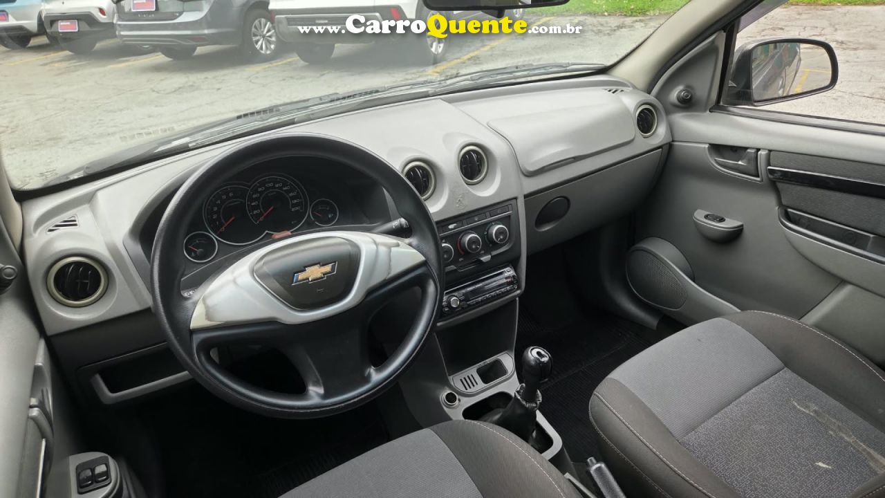 CHEVROLET   PRISMA  SED. MAXX LT 1.4 8V ECONOF. 4P   CINZA 2012 1.4 FLEX - Loja