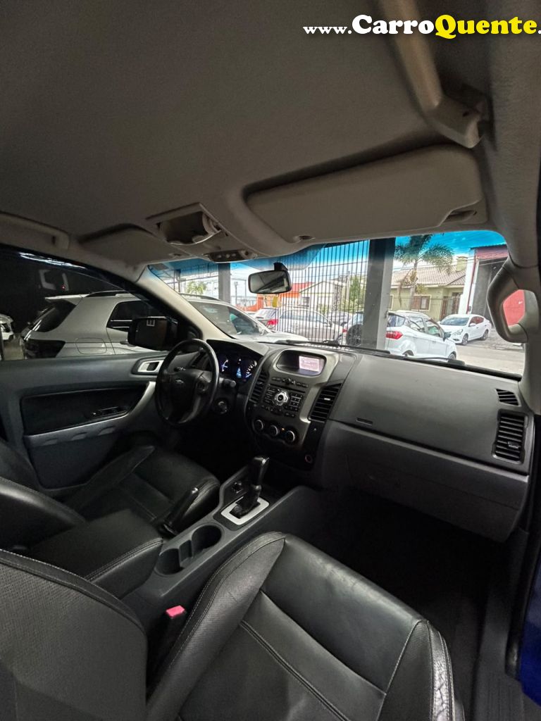 FORD   RANGER XLT 3.2 20V 4X4 CD DIESEL AUT.   AZUL 2013 3.2 DIESEL - Loja