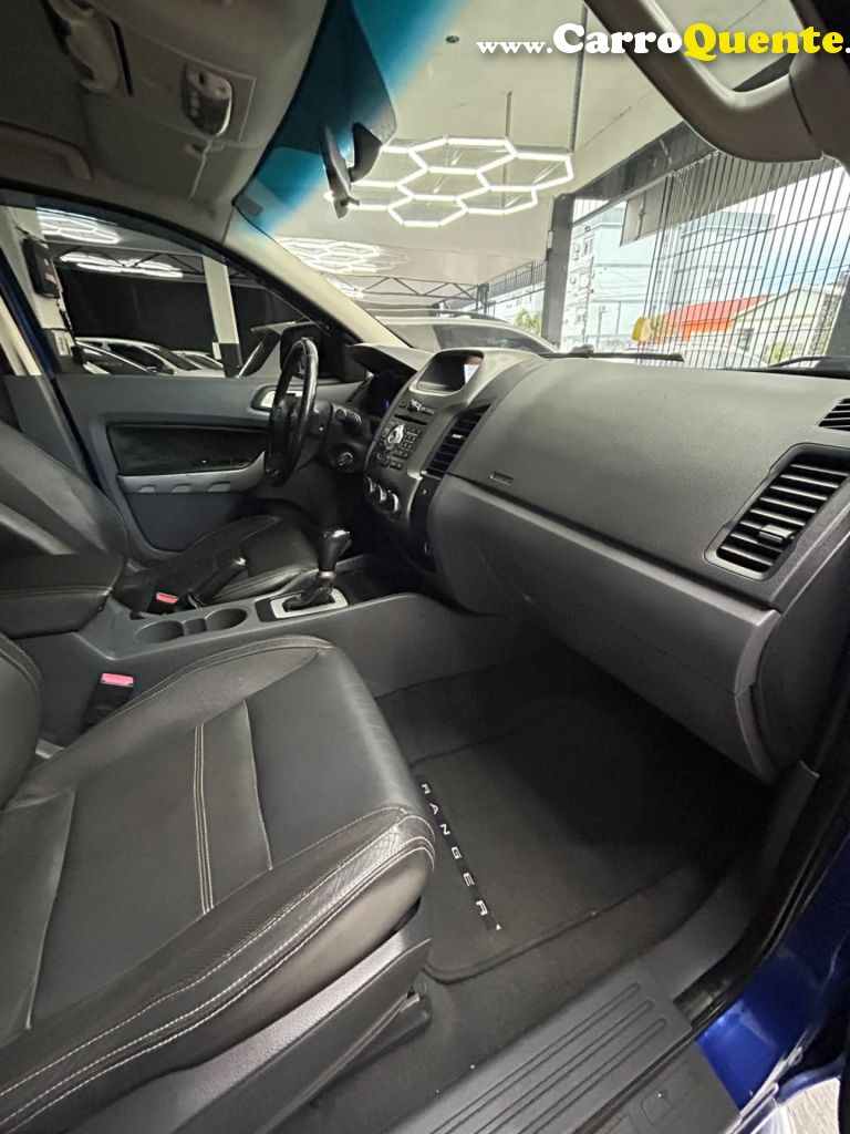 FORD   RANGER XLT 3.2 20V 4X4 CD DIESEL AUT.   AZUL 2013 3.2 DIESEL - Loja