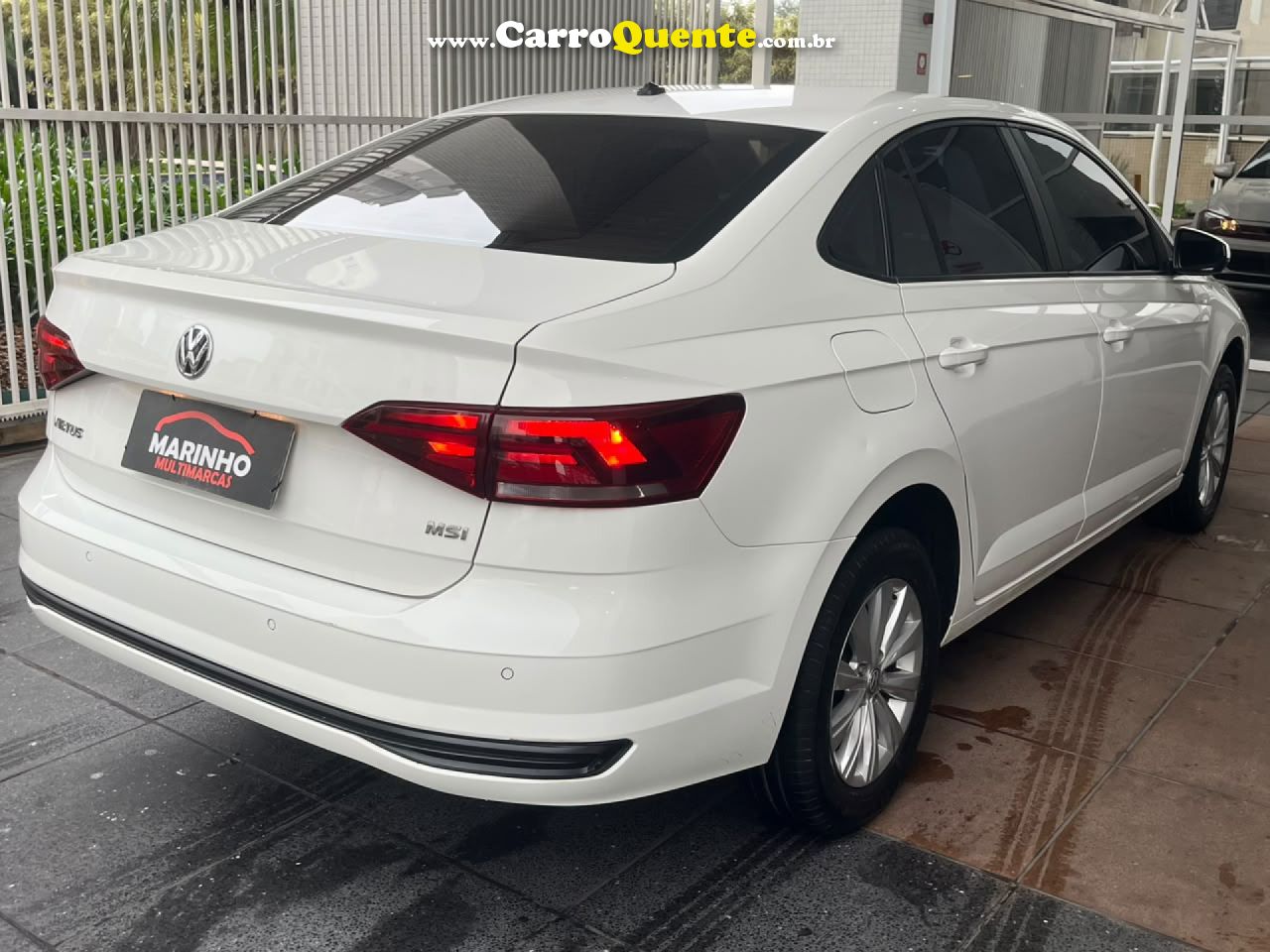 VOLKSWAGEN   VIRTUS 1.6 MSI FLEX COMPLETO DE FABRICA BOM ESTADO   BRANCO 2020 1.6 FLEX - Loja