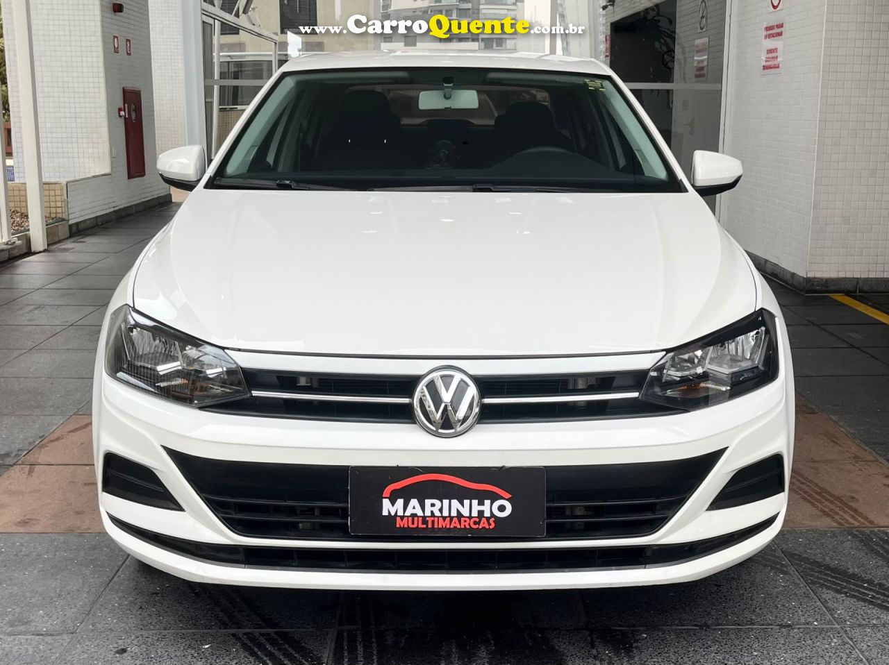 VOLKSWAGEN   VIRTUS 1.6 MSI FLEX COMPLETO DE FABRICA BOM ESTADO   BRANCO 2020 1.6 FLEX - Loja