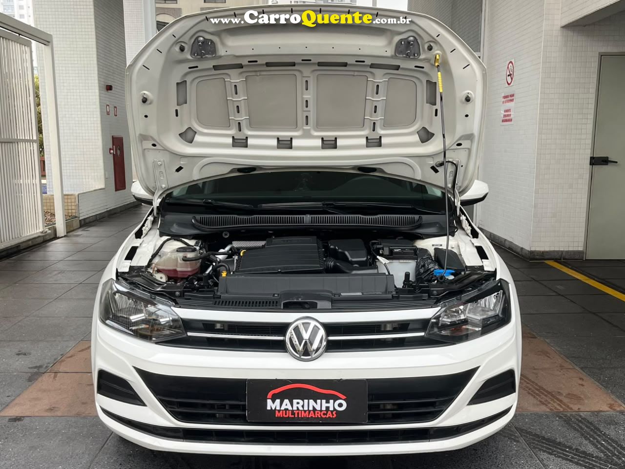 VOLKSWAGEN   VIRTUS 1.6 MSI FLEX COMPLETO DE FABRICA BOM ESTADO   BRANCO 2020 1.6 FLEX - Loja