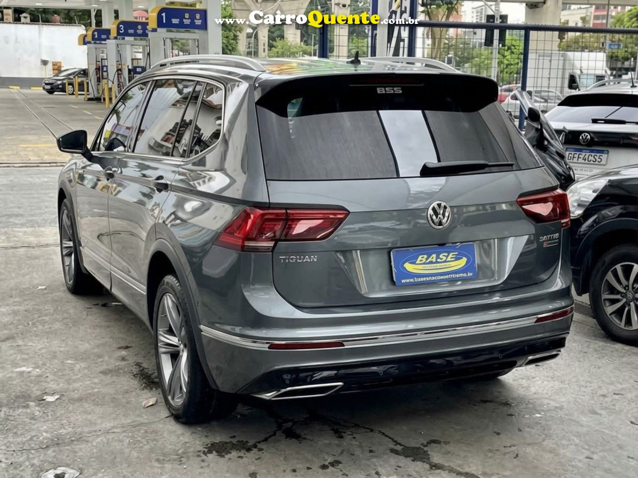 VOLKSWAGEN   TIGUAN ALLSPAC R-LINE 350 TSI 2.0 4X4   CINZA 2019 2.0 T GASOLINA - Loja