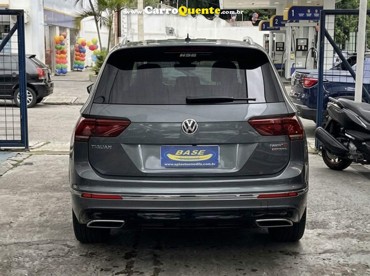 VOLKSWAGEN   TIGUAN ALLSPAC R-LINE 350 TSI 2.0 4X4   CINZA 2019 2.0 T GASOLINA - Loja