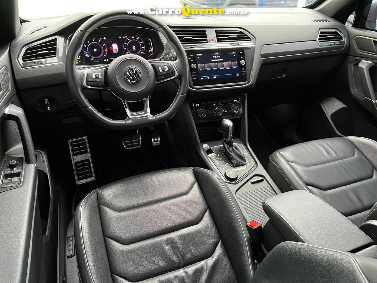 VOLKSWAGEN   TIGUAN ALLSPAC R-LINE 350 TSI 2.0 4X4   CINZA 2019 2.0 T GASOLINA - Loja