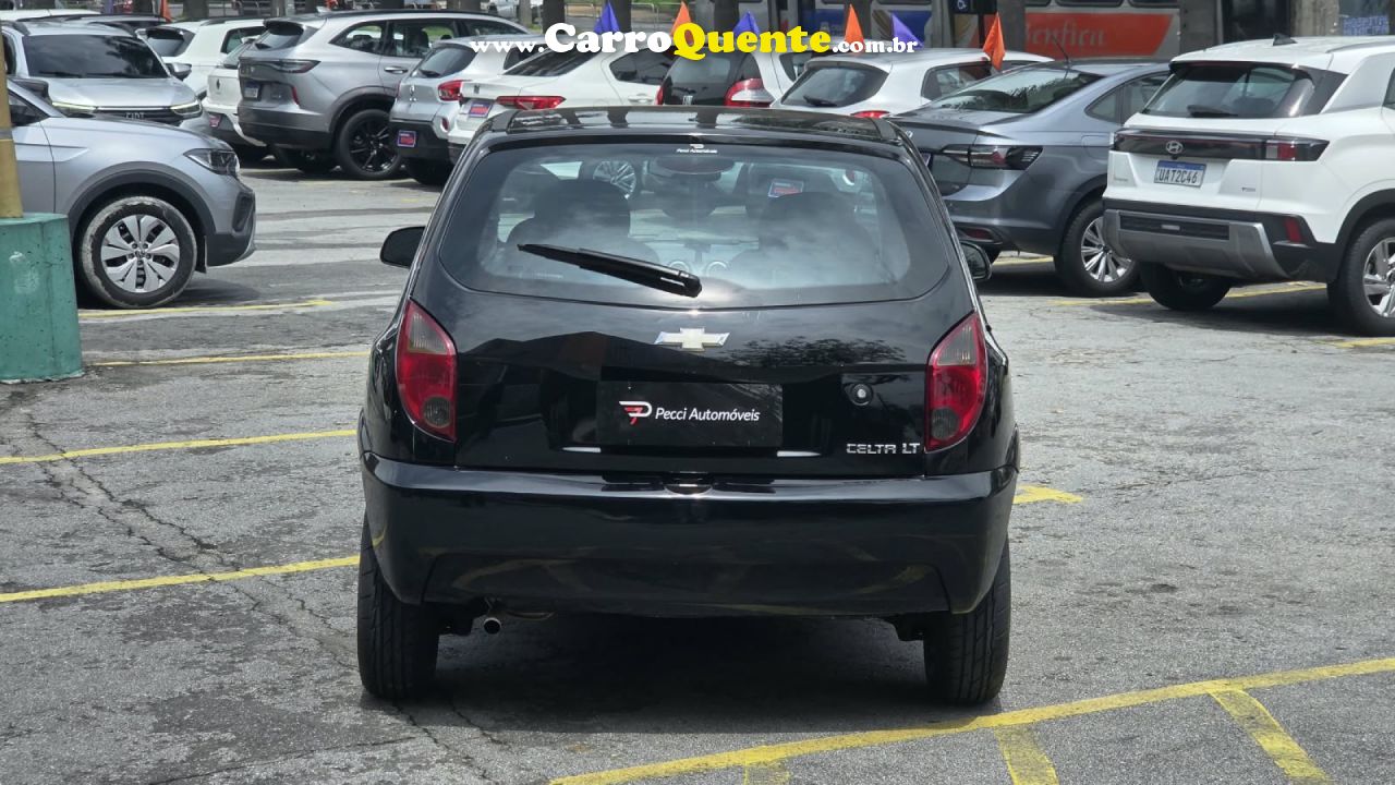 CHEVROLET   CELTA SPIRIT LT 1.0 MPFI 8V FLEXP. 5P   PRETO 2014 1.0 FLEX - Loja