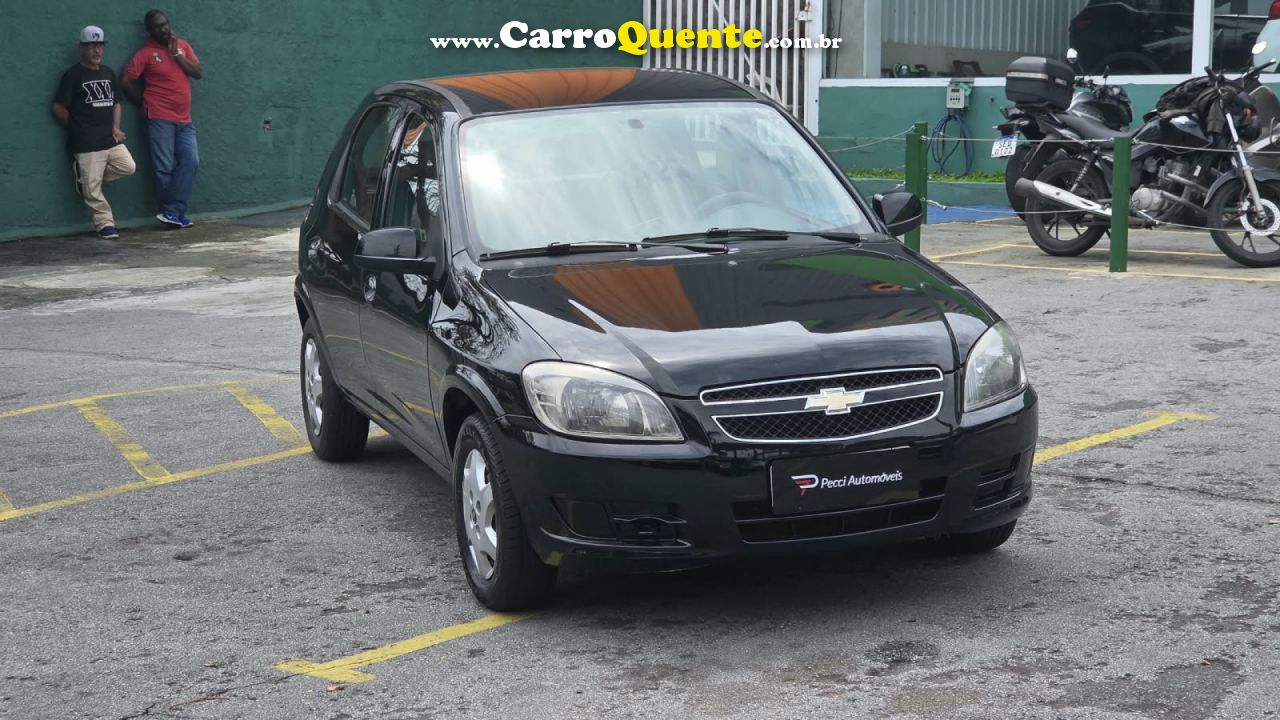 CHEVROLET   CELTA SPIRIT LT 1.0 MPFI 8V FLEXP. 5P   PRETO 2014 1.0 FLEX - Loja