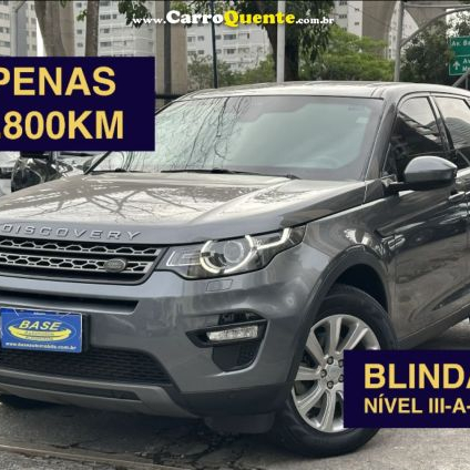 LAND ROVER   DISCOVERY SPORT 2.0 16V SI4 TURBO GASOLINA SE 4P AUTOMÁTICO   CINZA 2017 2.0 GASOLINA