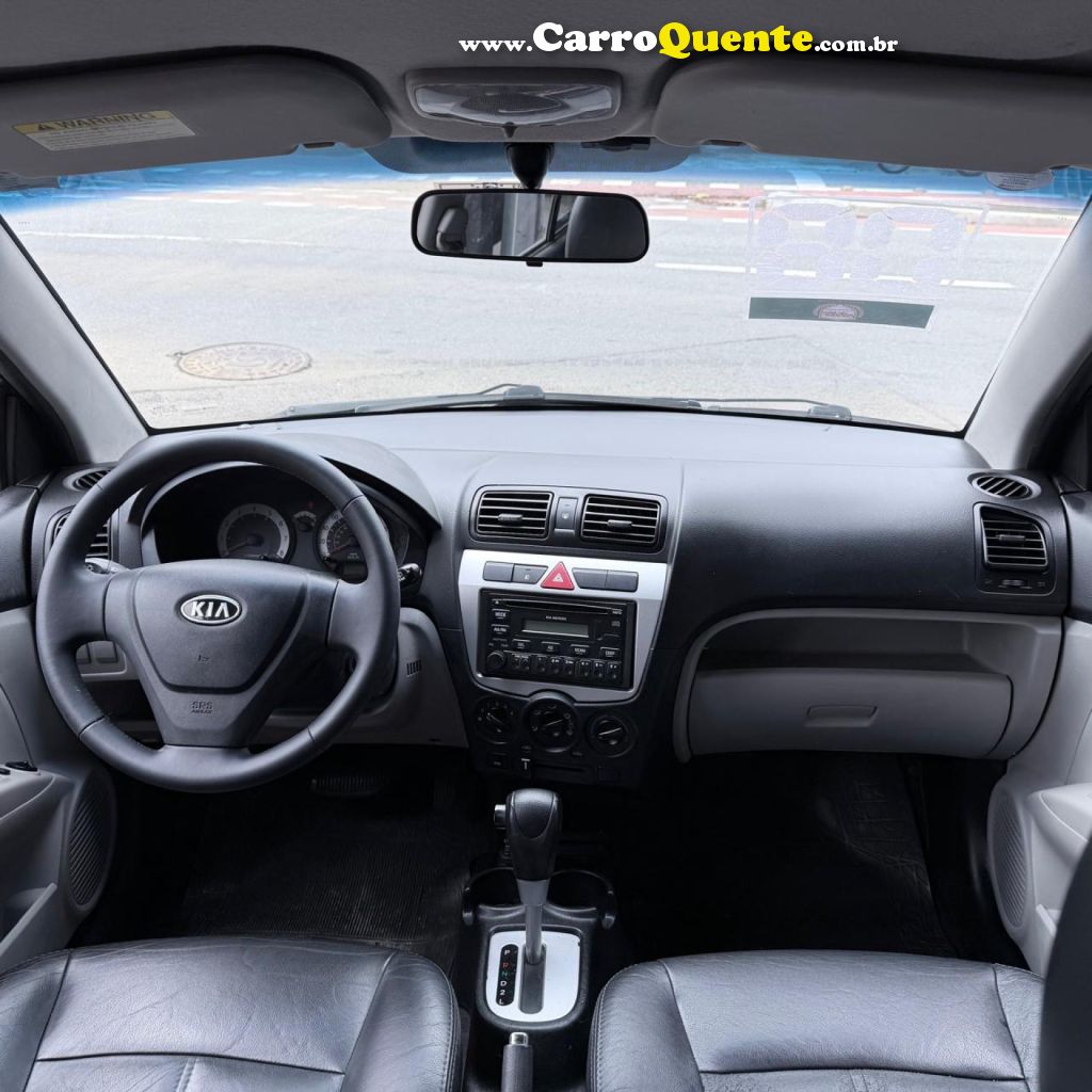 KIA   PICANTO EX 1.11.0 1.0 FLEX AUT.   PRETO 2008 1.0 FLEX - Loja