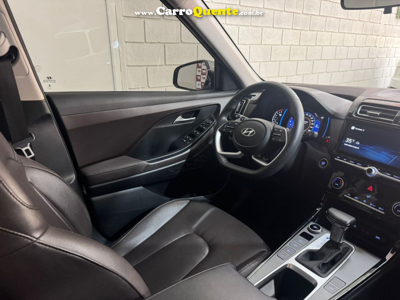 HYUNDAI   CRETA PLATINUM 1.0 TB 12V FLEX AUT.   CINZA 2023 1.0 FLEX - Loja