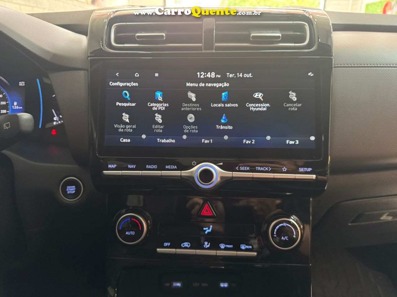 HYUNDAI   CRETA PLATINUM 1.0 TB 12V FLEX AUT.   CINZA 2023 1.0 FLEX - Loja