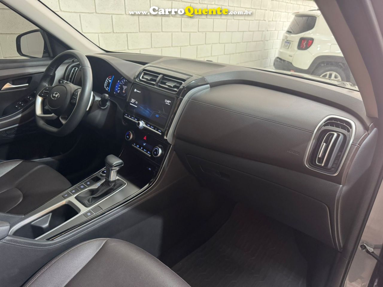 HYUNDAI   CRETA PLATINUM 1.0 TB 12V FLEX AUT.   CINZA 2023 1.0 FLEX - Loja
