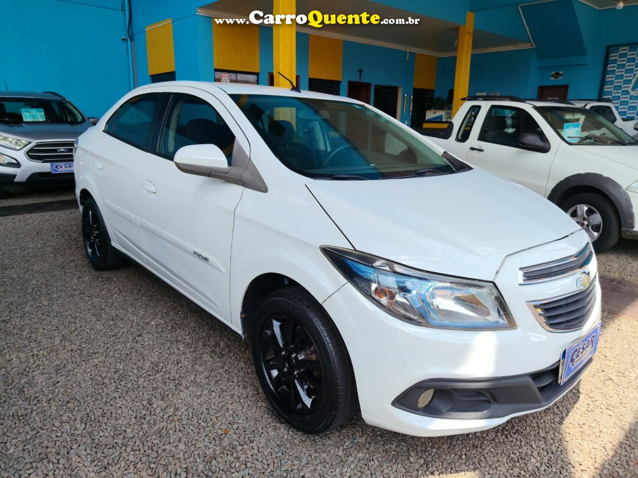 CHEVROLET   PRISMA SED. LT 1.4 8V FLEXPOWER 4P   BRANCO 2014 1.4 FLEX - Loja