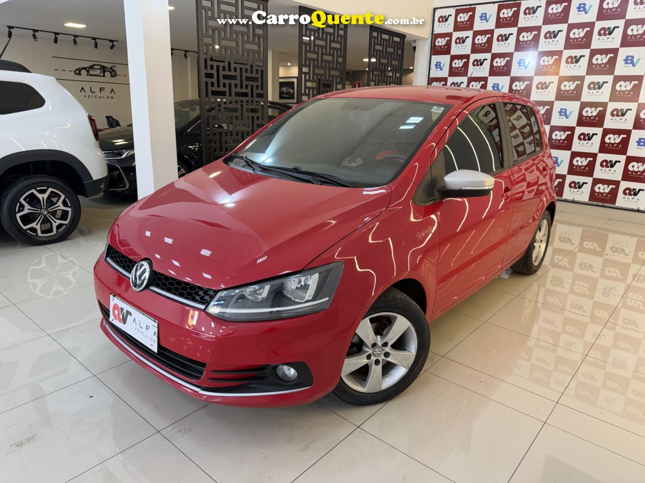 VOLKSWAGEN   FOX ROCK IN RIO 1.6 MI TOTAL FLEX 8V 5P   VERMELHO 2016 1.6 FLEX - Loja