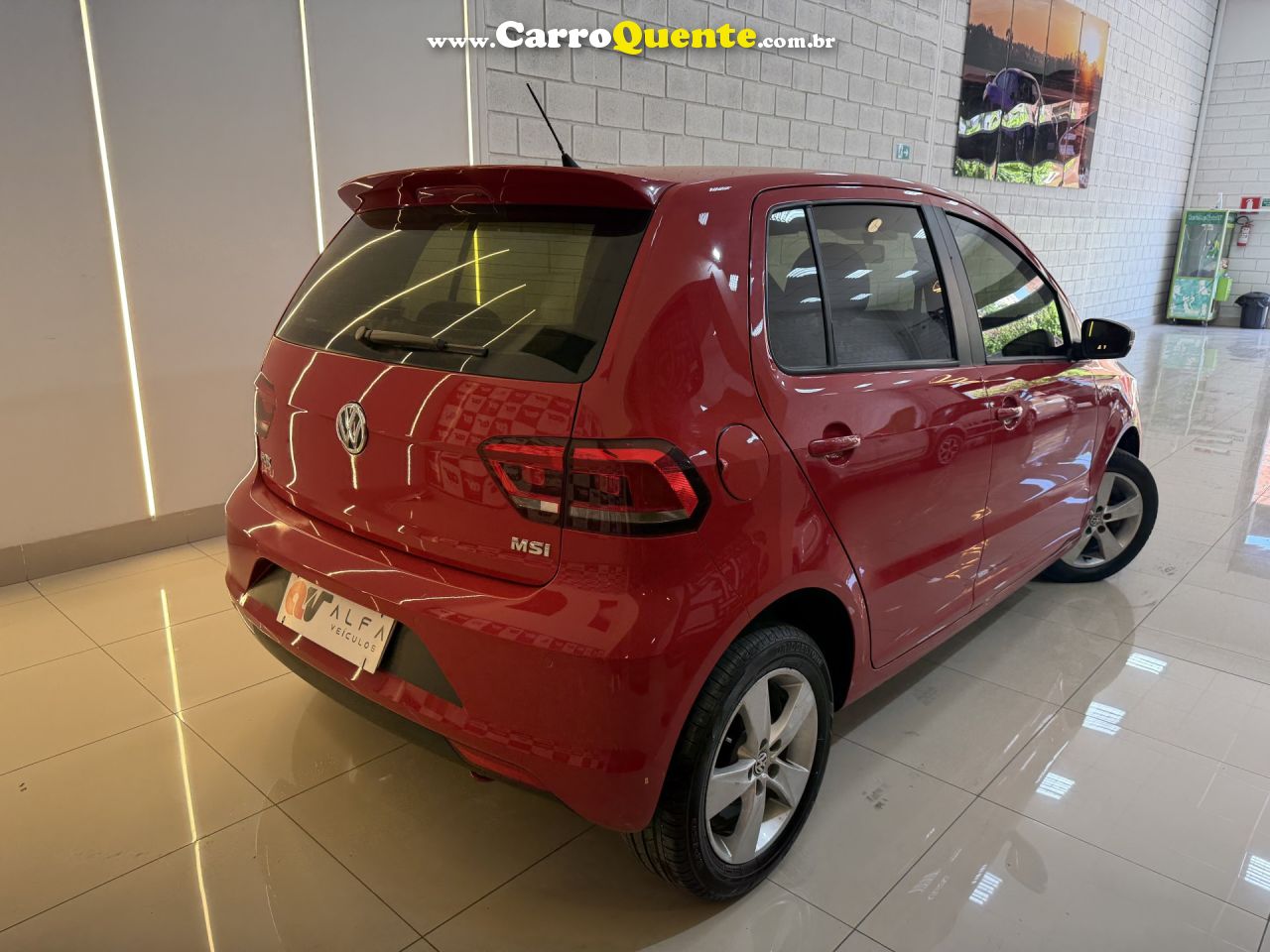 VOLKSWAGEN   FOX ROCK IN RIO 1.6 MI TOTAL FLEX 8V 5P   VERMELHO 2016 1.6 FLEX - Loja