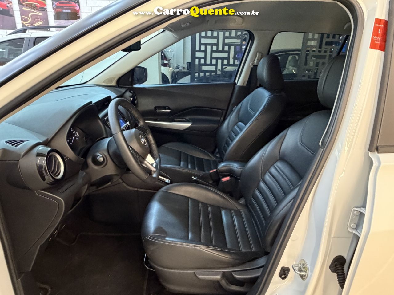 NISSAN   KICKS EXCLUSIVE 1.6 16V FLEX AUT.   BRANCO 2023 1.6 FLEX - Loja