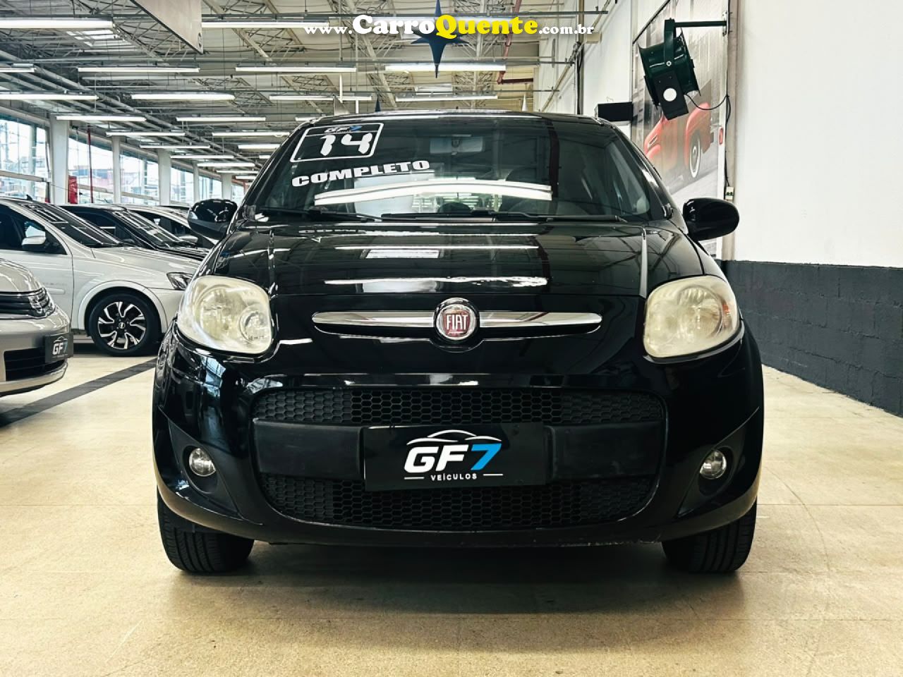 FIAT   PALIO ATTRA.ITÁLIA 1.4 EVO F.FLEX 8V 5P   PRETO 2014 1.4 GASOLINA - Loja