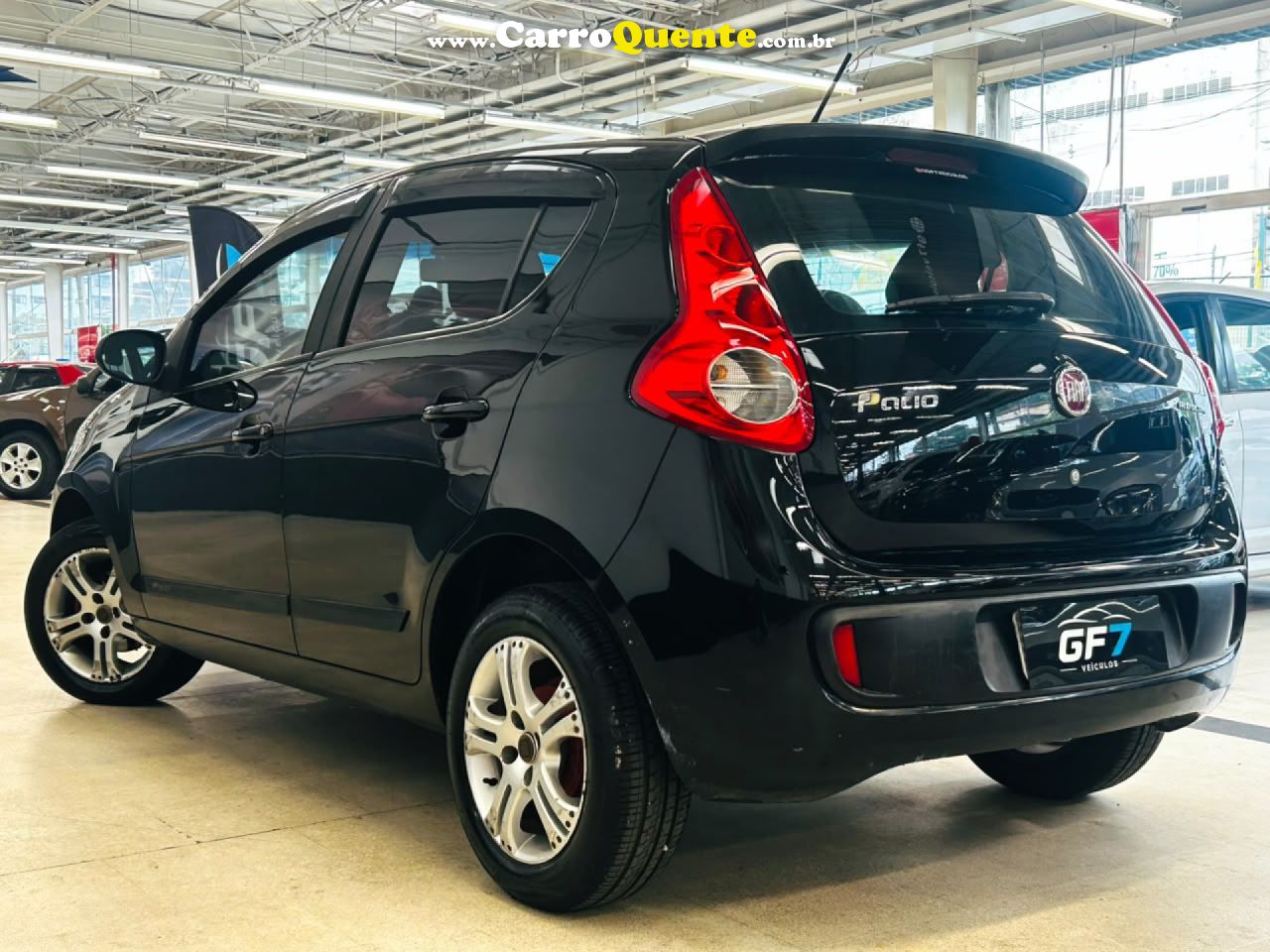 FIAT   PALIO ATTRA.ITÁLIA 1.4 EVO F.FLEX 8V 5P   PRETO 2014 1.4 GASOLINA - Loja