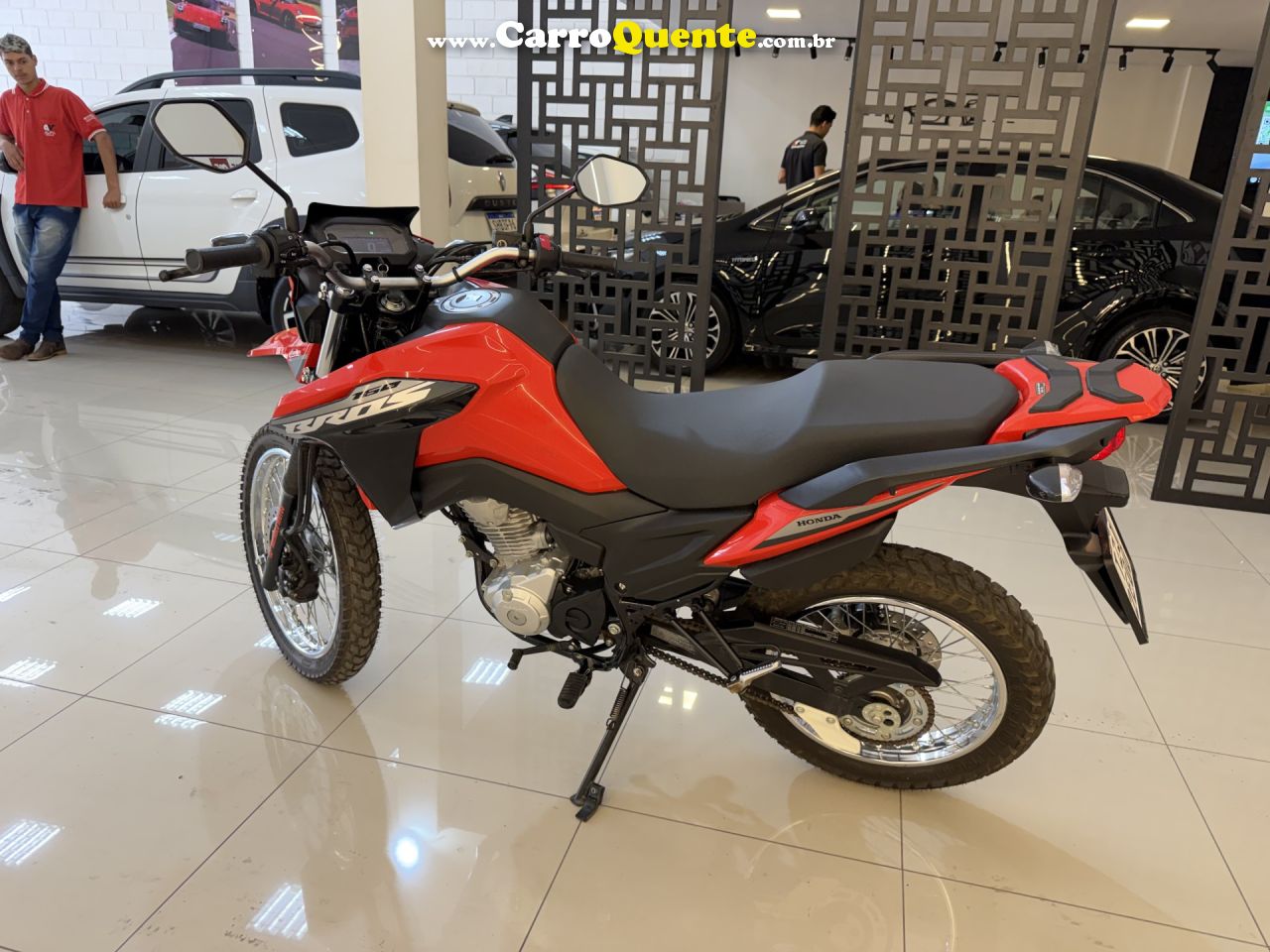 HONDA   NXR 160 BROS ESDD FLEXONE   VERMELHO 2026 160cc GASOLINA - Loja