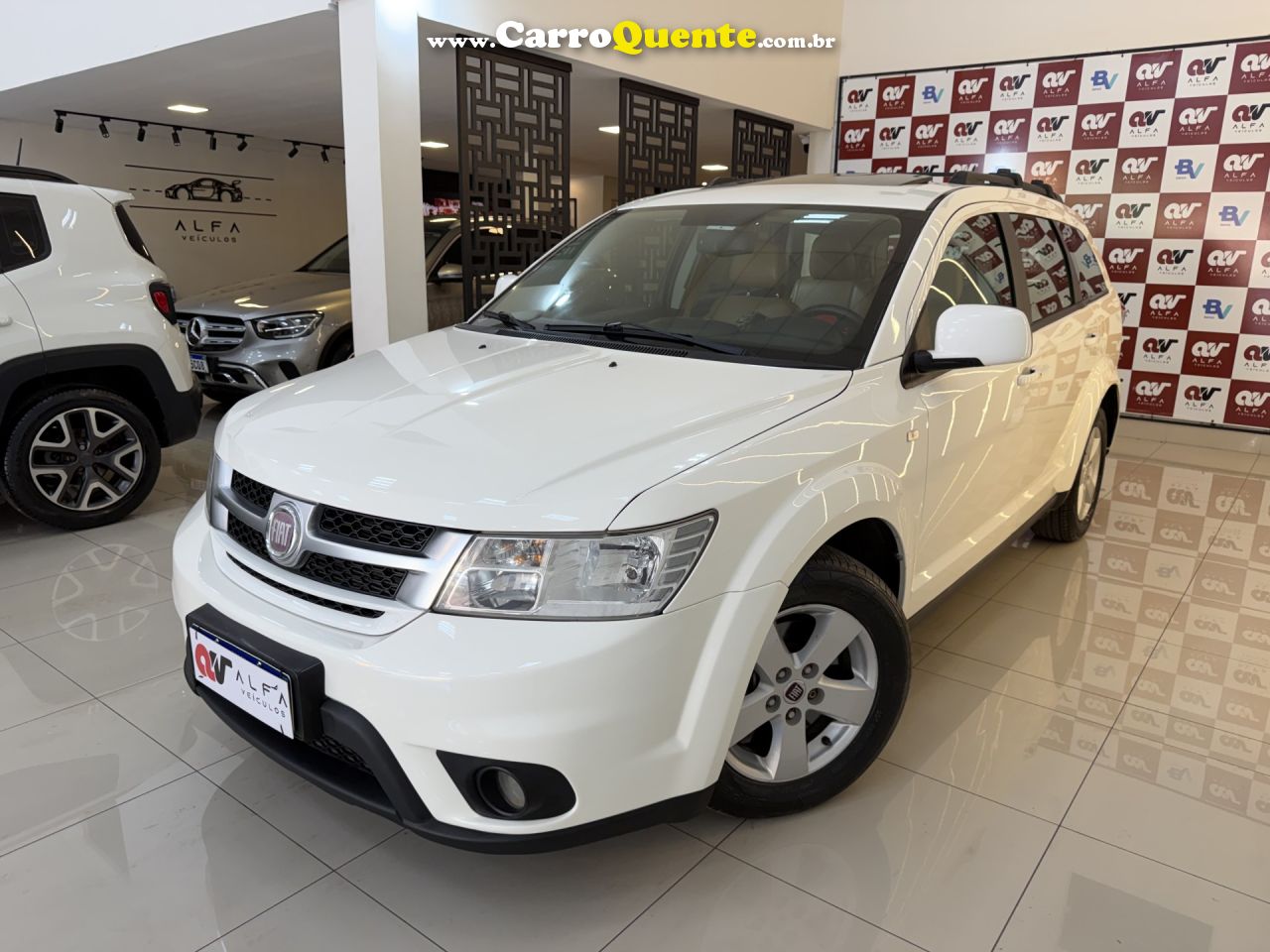 FIAT   FREEMONT EMOT.PRECISION 2.4 16V 5P AUT.   BRANCO 2012 2.4 GASOLINA - Loja