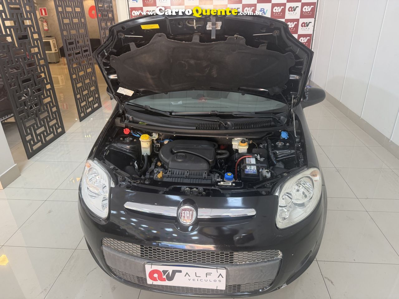 FIAT   PALIO ATTRA.ITÁLIA 1.4 EVO F.FLEX 8V 5P   PRETO 2013 1.4 FLEX - Loja