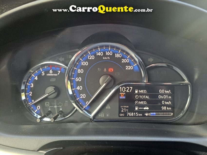 Toyota YARIS 1.5 16V FLEX XS CONNECT MULTIDRIVE - Loja