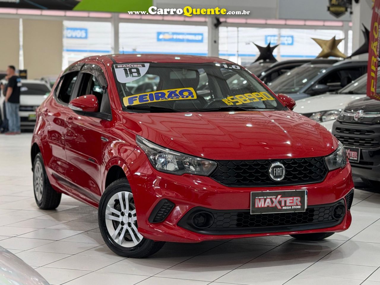 FIAT ARGO 1.0 FIREFLY DRIVE 2018 - Loja
