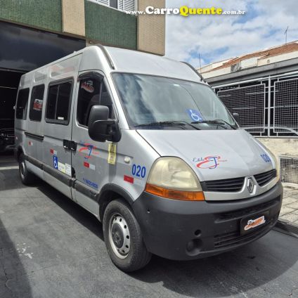 RENAULT   MASTER 2.5 DCI EXECUTIVO 115CV 16L DIES   PRATA 2013 2.5 DIESEL