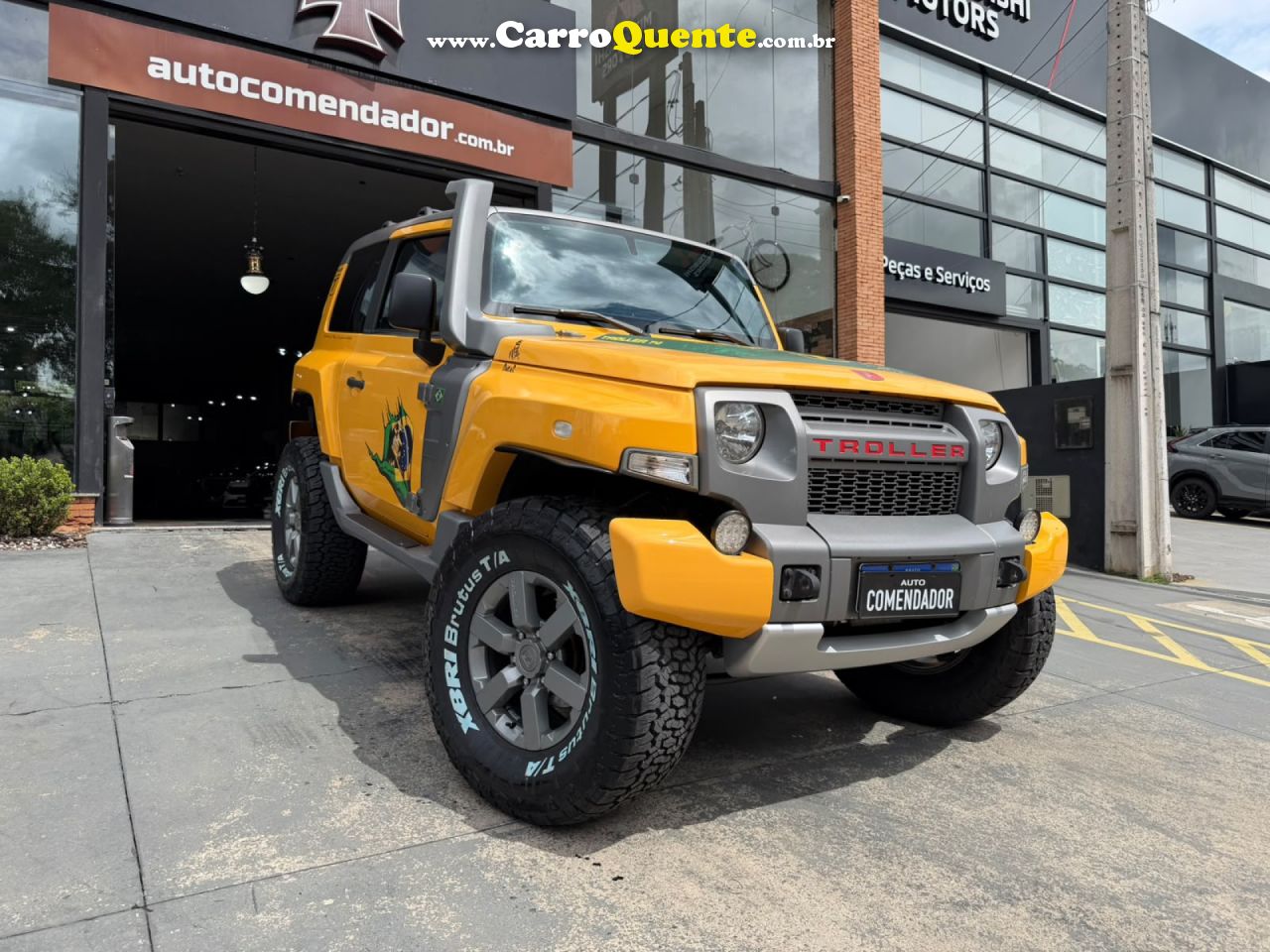 TROLLER   T-4 4X4 3.2 20V TDI CAP. RÍGIDA DIESEL   AMARELO 2018 3.2 DIESEL - Loja
