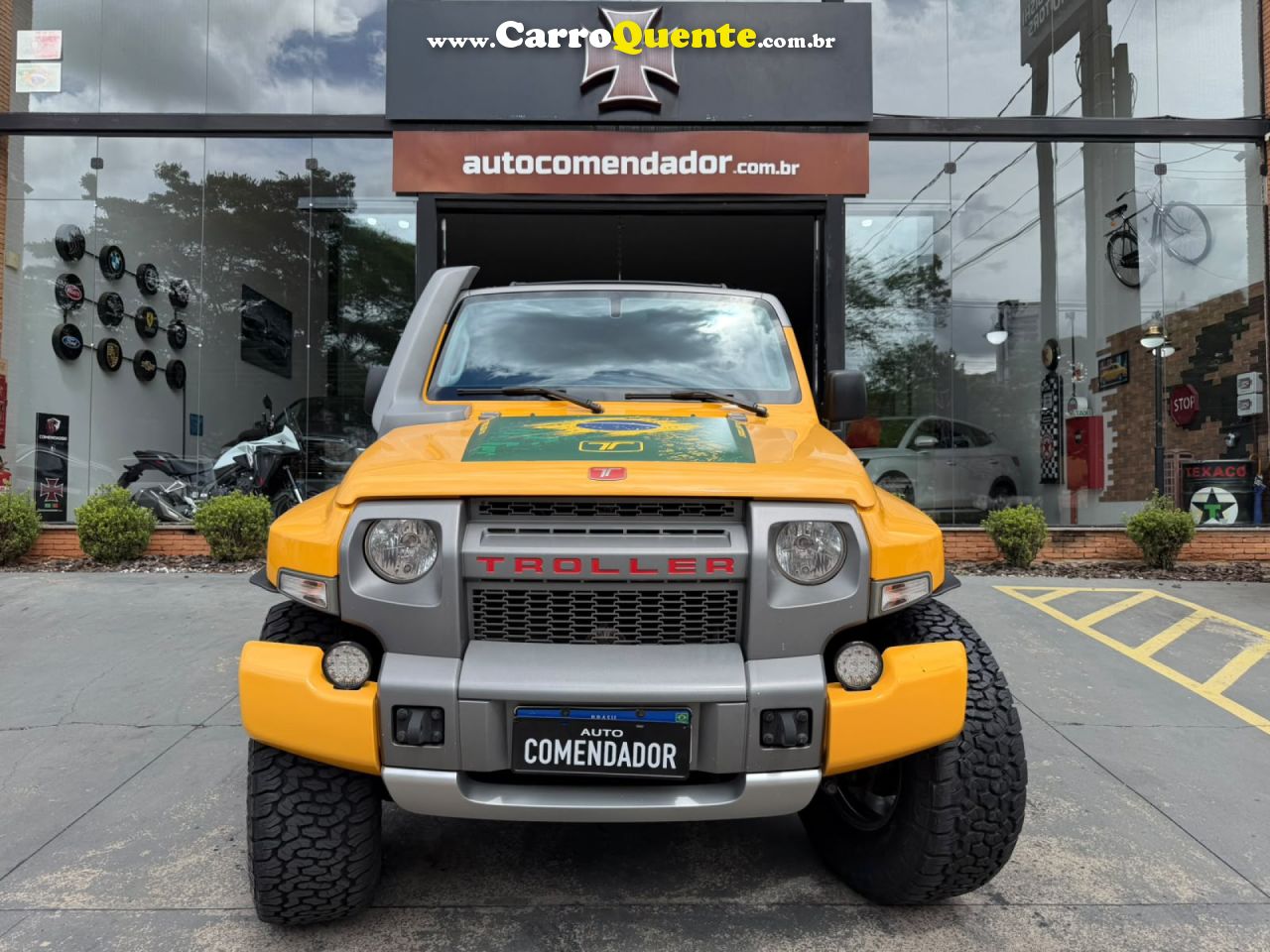 TROLLER   T-4 4X4 3.2 20V TDI CAP. RÍGIDA DIESEL   AMARELO 2018 3.2 DIESEL - Loja