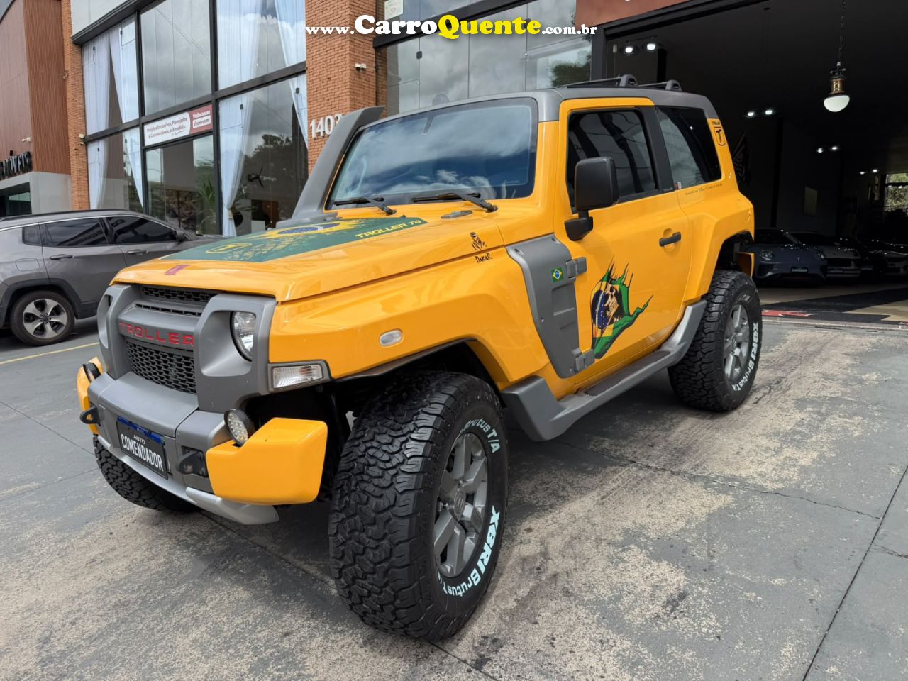 TROLLER   T-4 4X4 3.2 20V TDI CAP. RÍGIDA DIESEL   AMARELO 2018 3.2 DIESEL - Loja