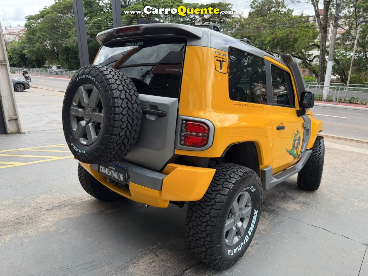 TROLLER   T-4 4X4 3.2 20V TDI CAP. RÍGIDA DIESEL   AMARELO 2018 3.2 DIESEL - Loja
