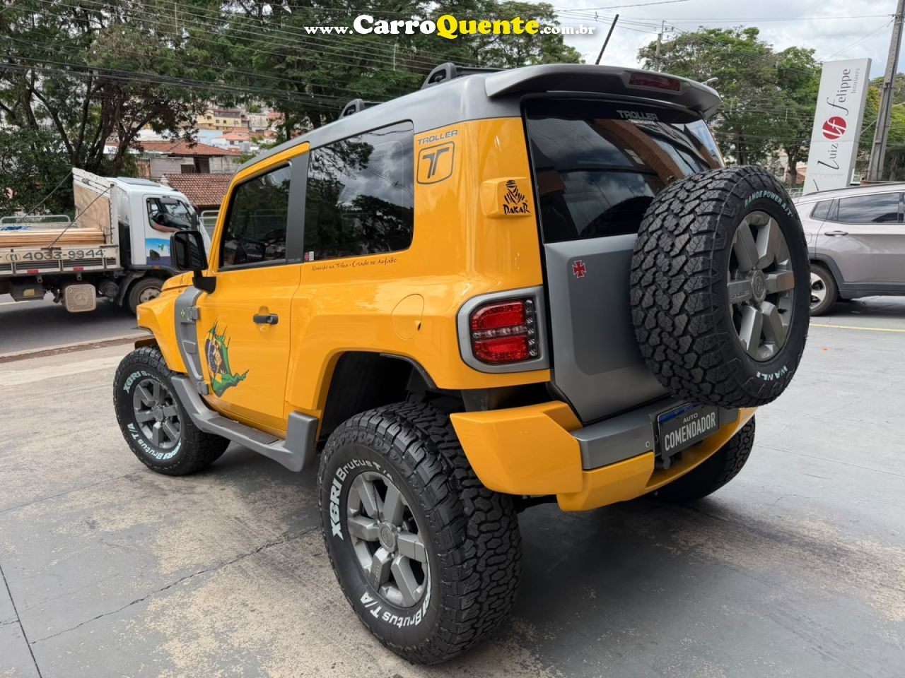 TROLLER   T-4 4X4 3.2 20V TDI CAP. RÍGIDA DIESEL   AMARELO 2018 3.2 DIESEL - Loja