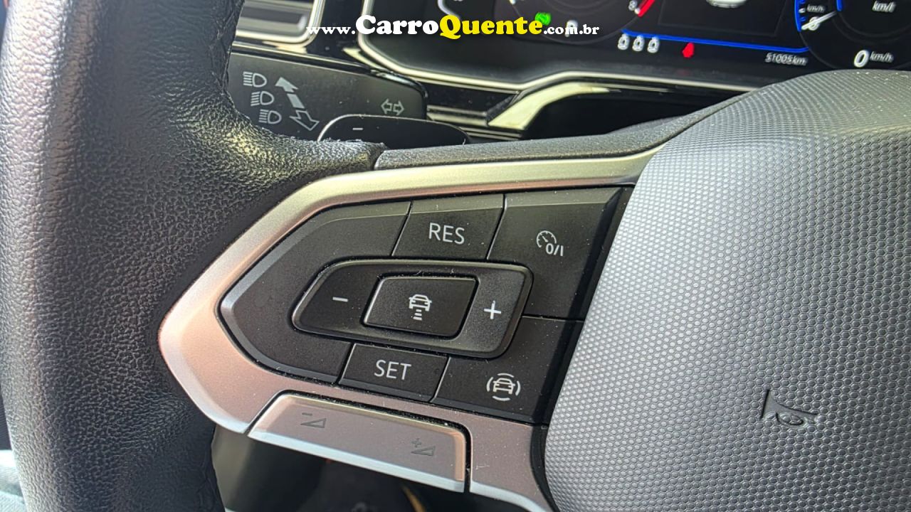 VOLKSWAGEN   NIVUS HIGHLINE 1.0 200 TSI FLEX AUT.   AZUL 2022 1.0 FLEX - Loja