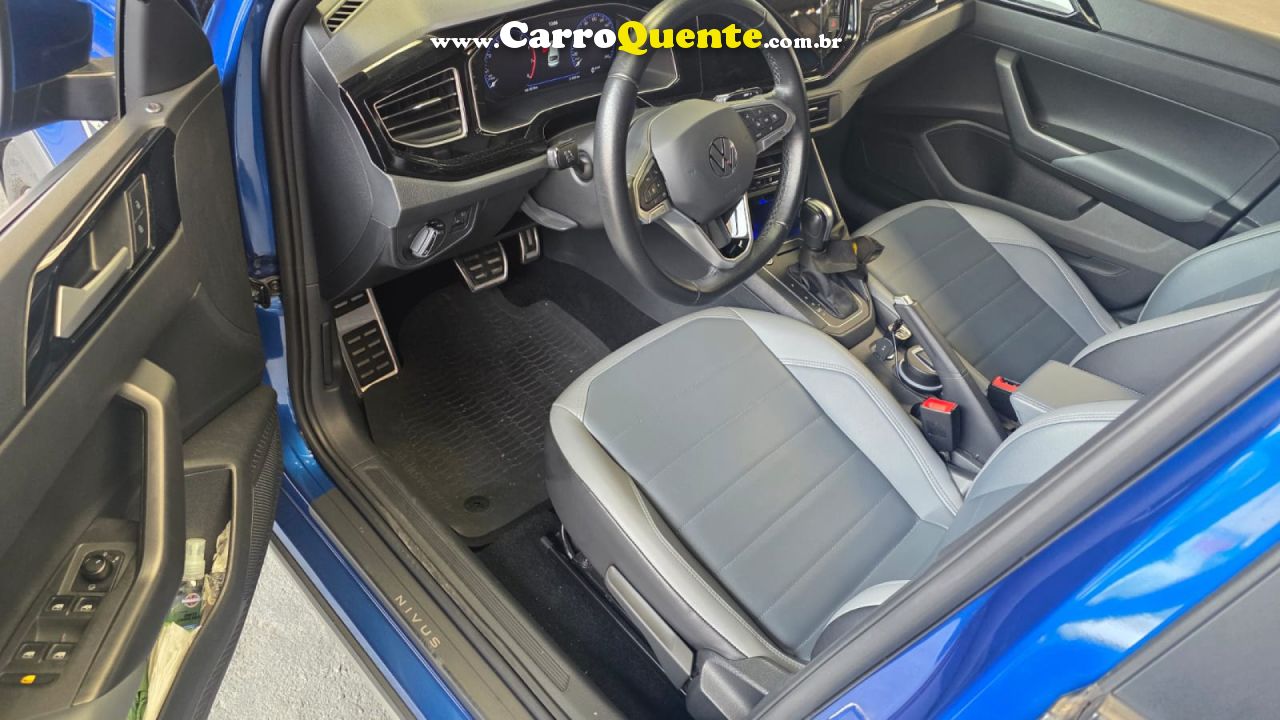 VOLKSWAGEN   NIVUS HIGHLINE 1.0 200 TSI FLEX AUT.   AZUL 2022 1.0 FLEX - Loja