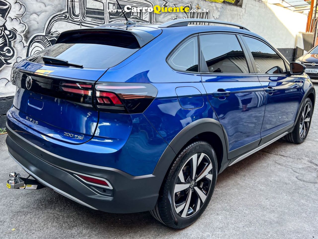 VOLKSWAGEN   NIVUS HIGHLINE 1.0 200 TSI FLEX AUT.   AZUL 2022 1.0 FLEX - Loja