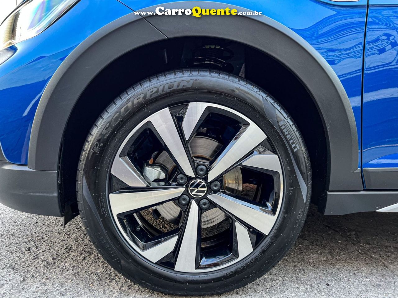 VOLKSWAGEN   NIVUS HIGHLINE 1.0 200 TSI FLEX AUT.   AZUL 2022 1.0 FLEX - Loja