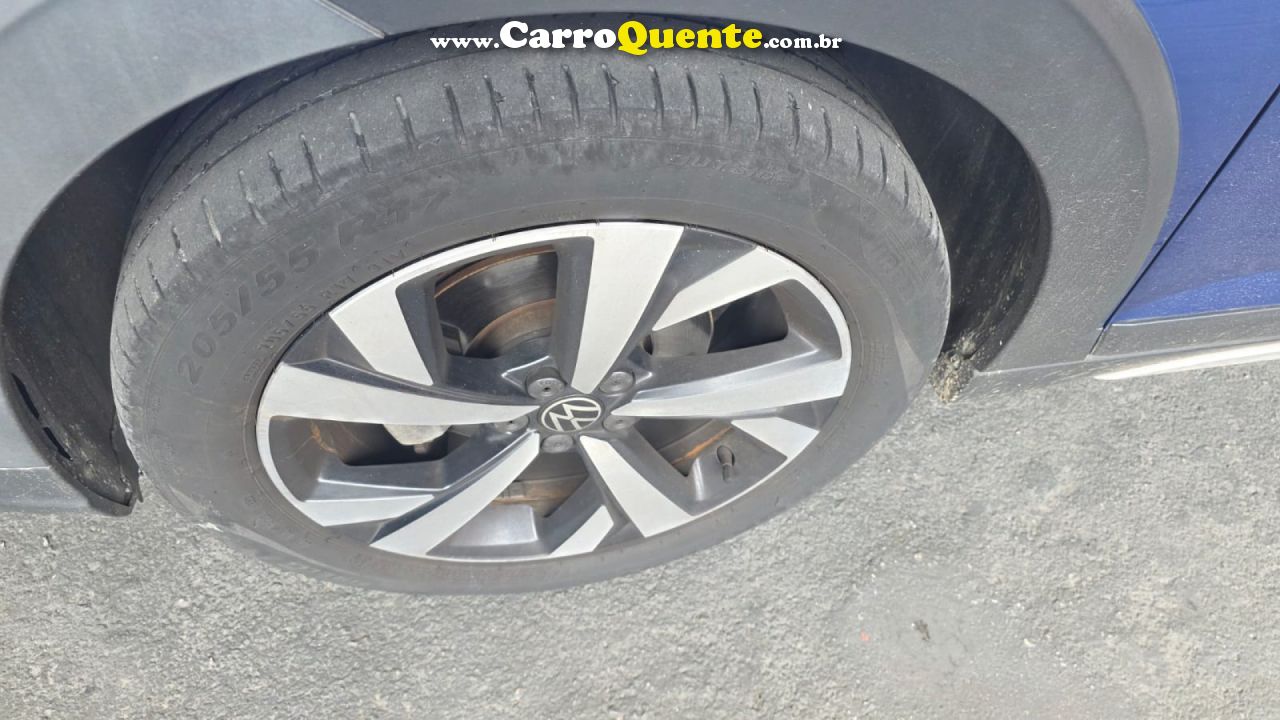 VOLKSWAGEN   NIVUS HIGHLINE 1.0 200 TSI FLEX AUT.   AZUL 2022 1.0 FLEX - Loja