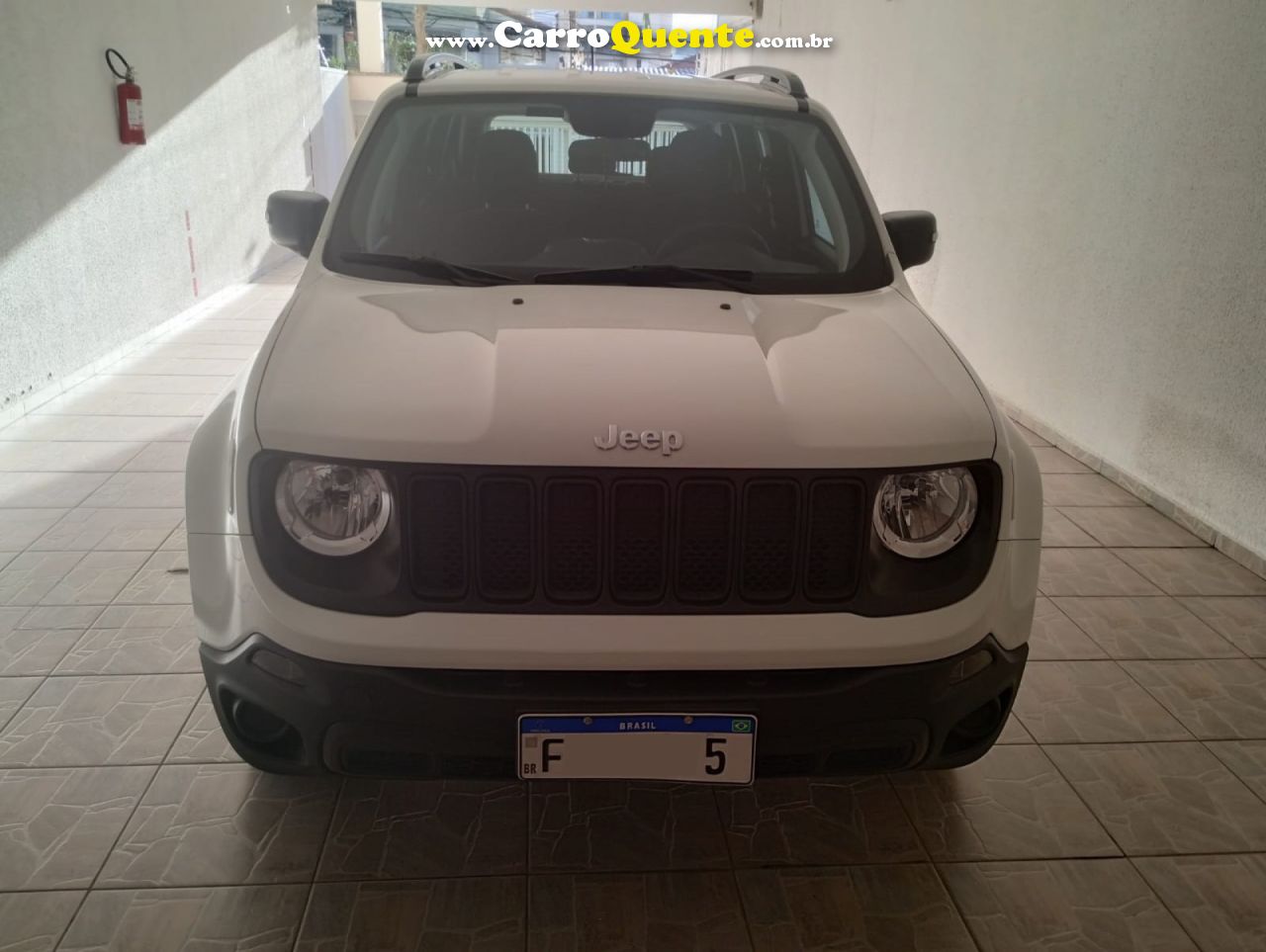 JEEP   RENEGADE STD 1.8 4X2 FLEX 16V AUT.   BRANCO 2021 1.8 FLEX - Loja