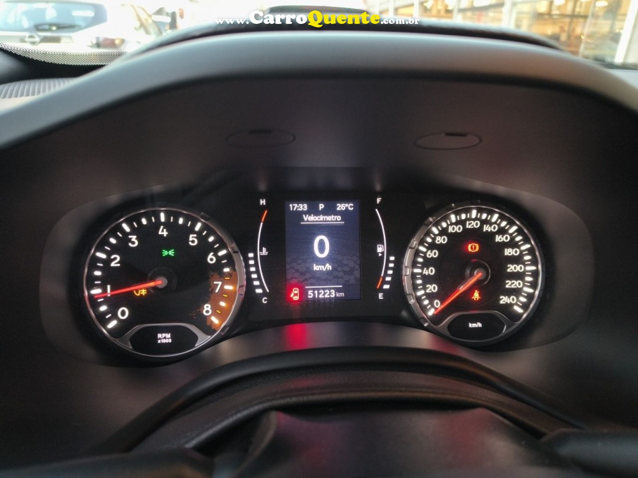 JEEP   RENEGADE STD 1.8 4X2 FLEX 16V AUT.   BRANCO 2021 1.8 FLEX - Loja