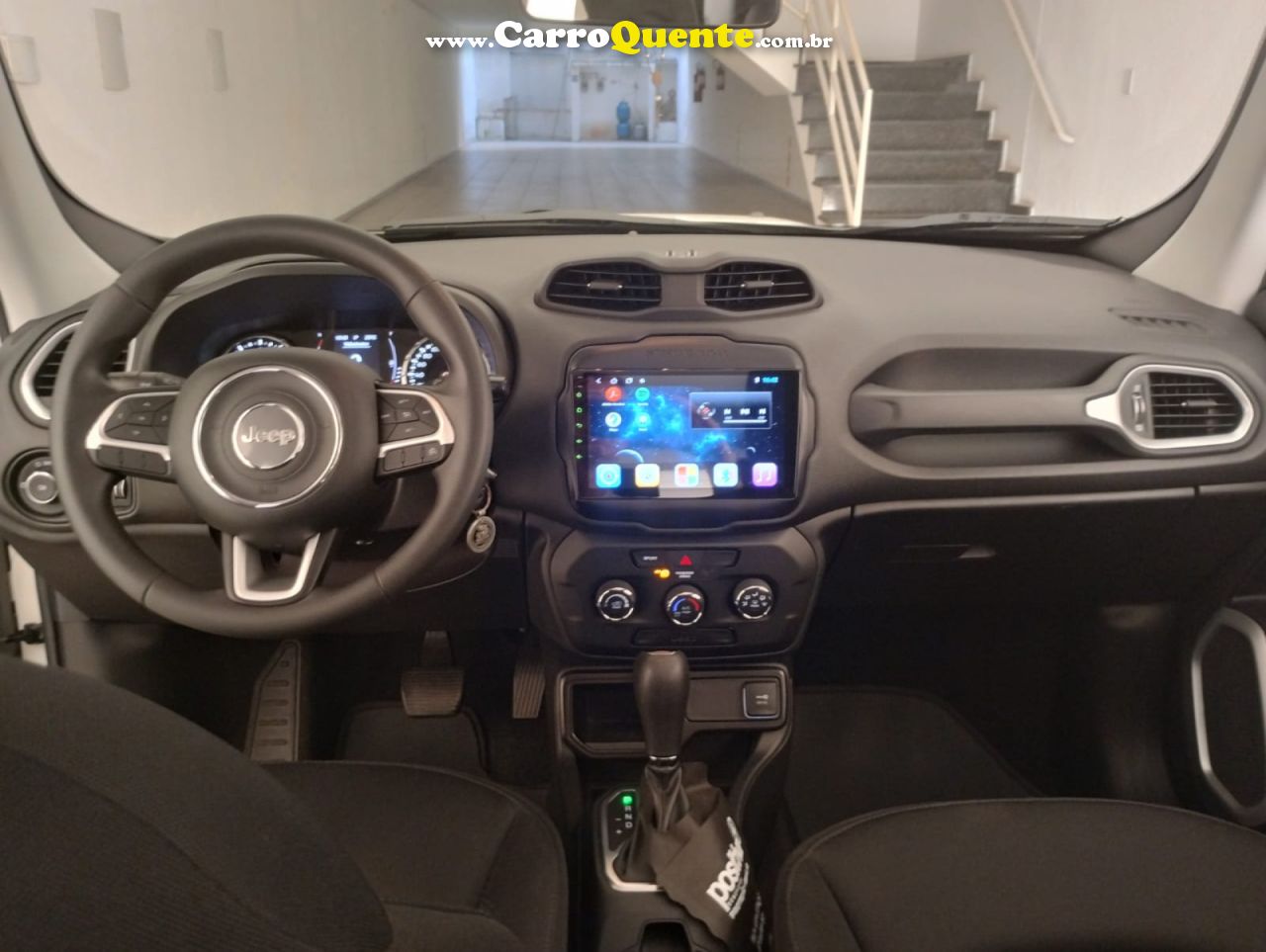 JEEP   RENEGADE STD 1.8 4X2 FLEX 16V AUT.   BRANCO 2021 1.8 FLEX - Loja