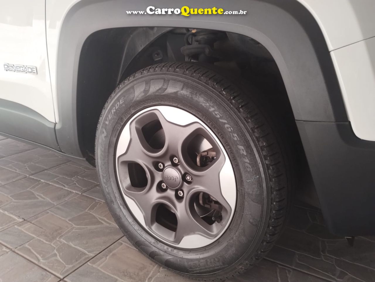 JEEP   RENEGADE STD 1.8 4X2 FLEX 16V AUT.   BRANCO 2021 1.8 FLEX - Loja