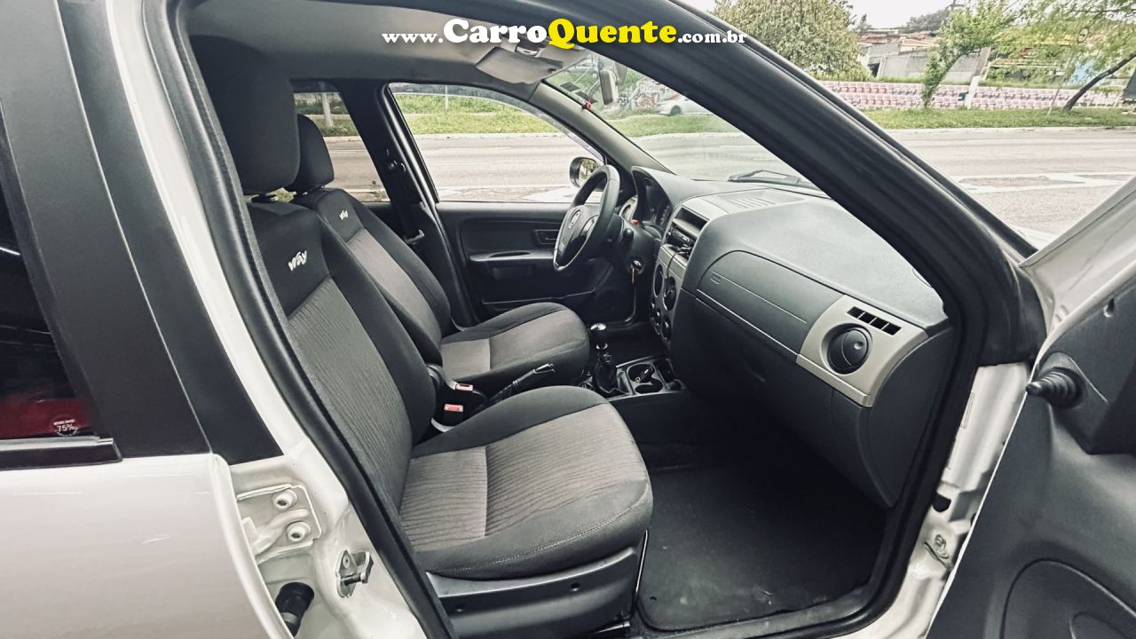 FIAT   PALIO WAY 1.0 FIRE FLEX 8V 5P   BRANCO 2015 1.0 FLEX - Loja